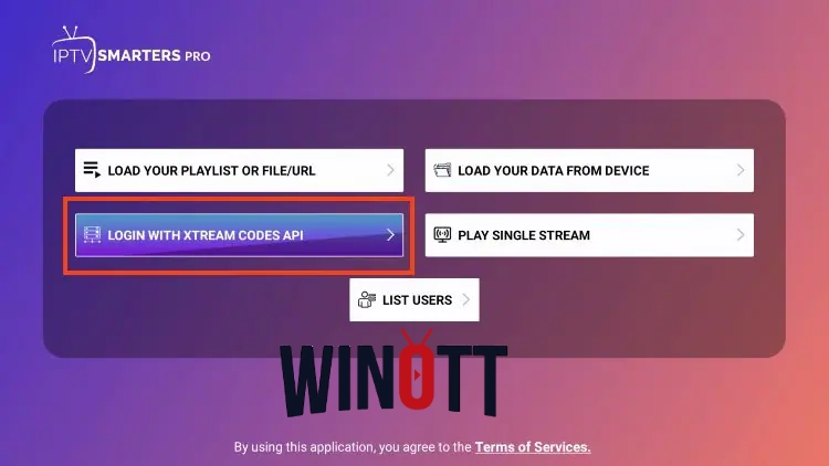 IPTV Smarters Pro xtream codes