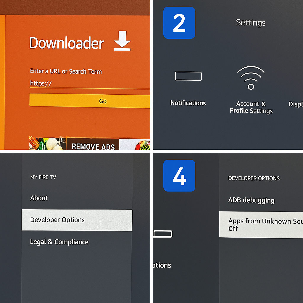 Step-by-step guide for installing TiviMate on Firestick using the Downloader app