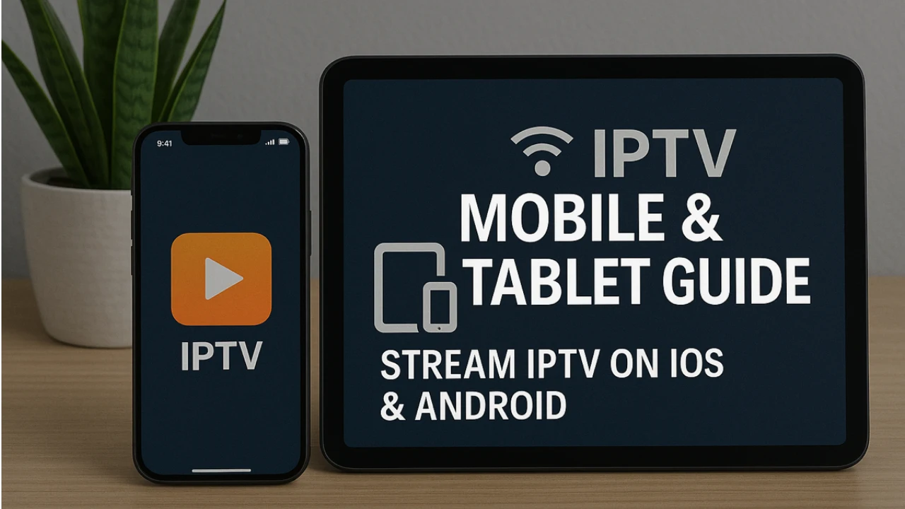 IPTV mobile et tablette – Guide d'installation complet pour appareils iOS et Android